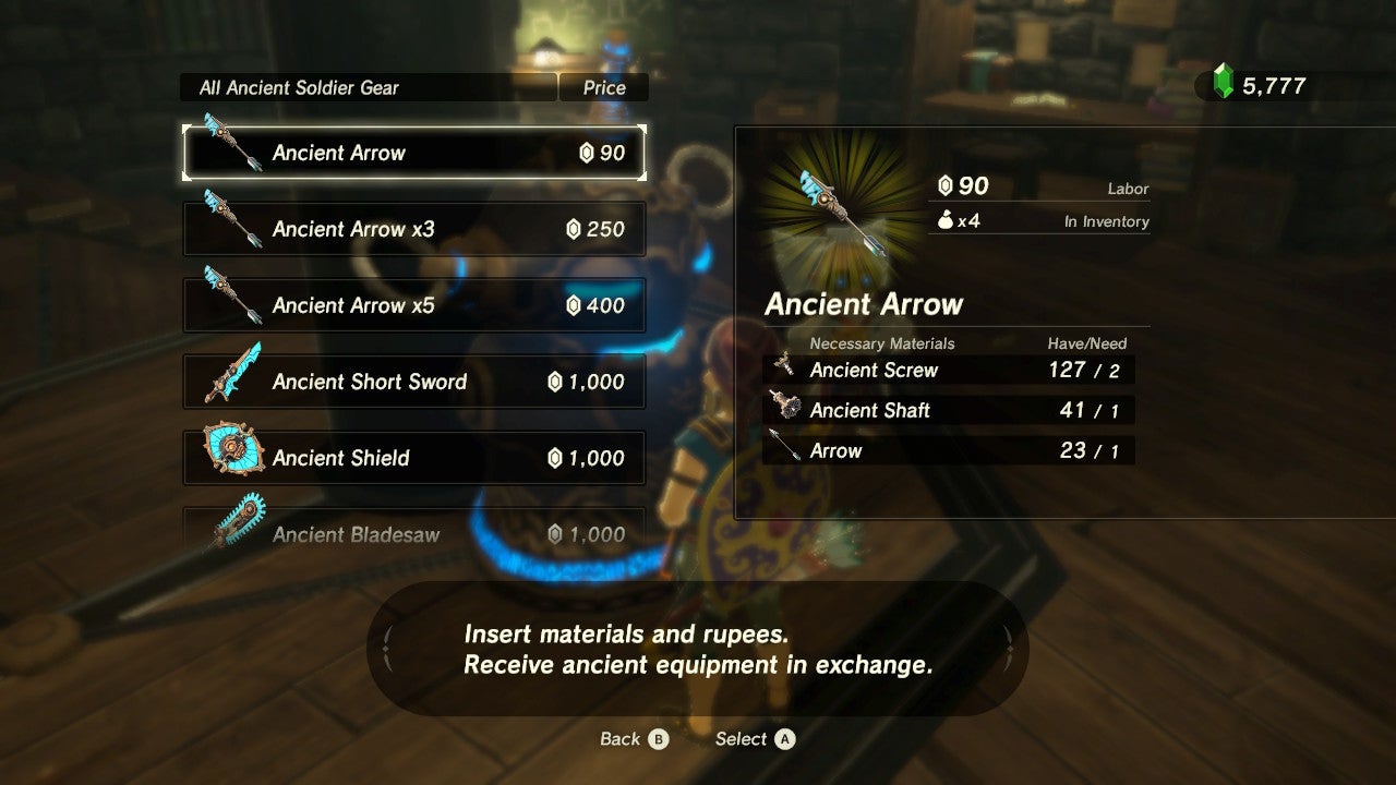 Zelda Breath Of The Wild Best Armour Ancient Armour Robbies 